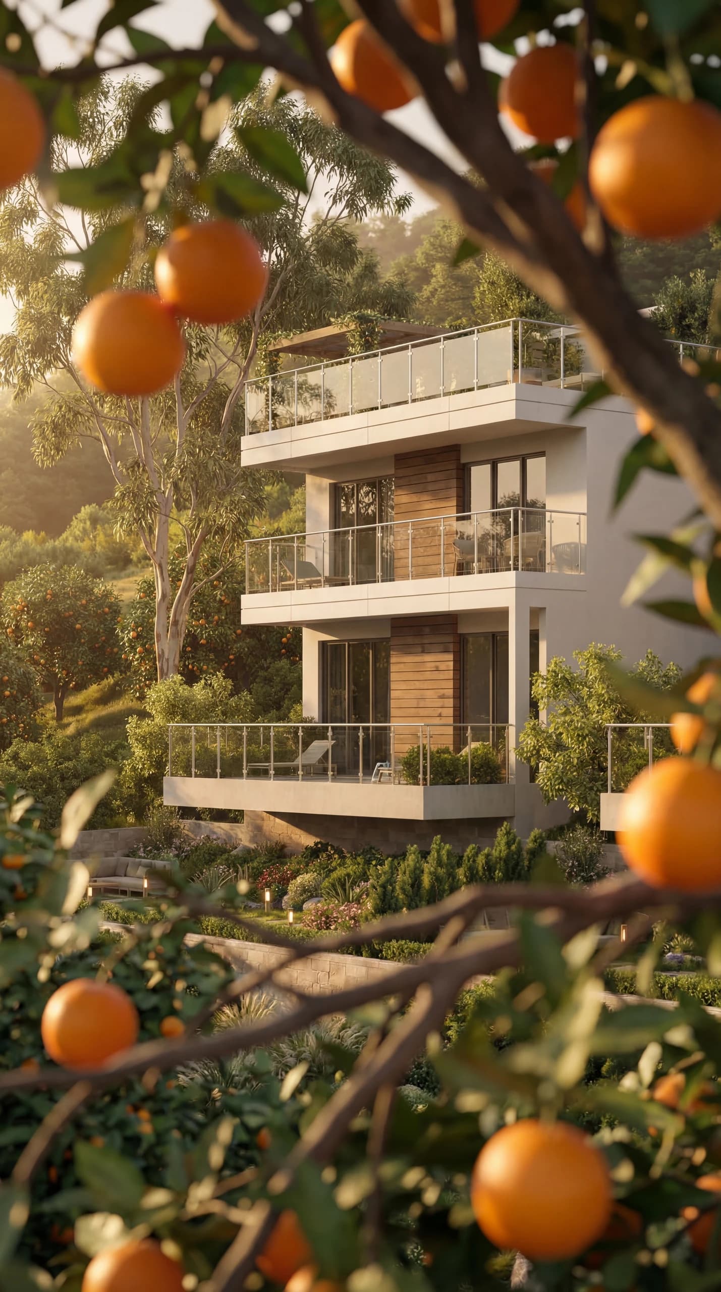 Orangerie Hills — Вилла сквозь апельсиновые ветви